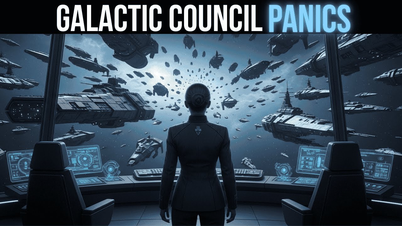 The Enemy Armada Falls Overnight—The Galactic Council Panics  HFY
