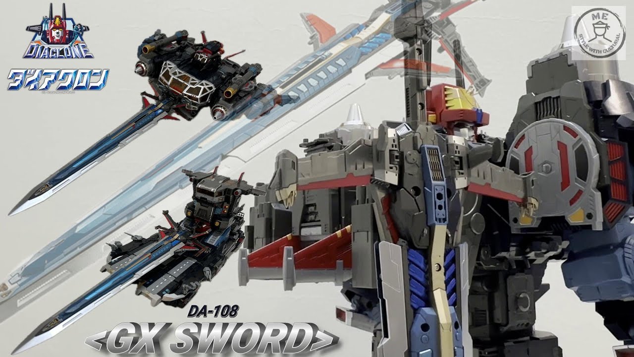 SWORD OF DESTINY: Diaclone Reboot DA-108 GX SWORD simply showdown ダイアクロンGXソード