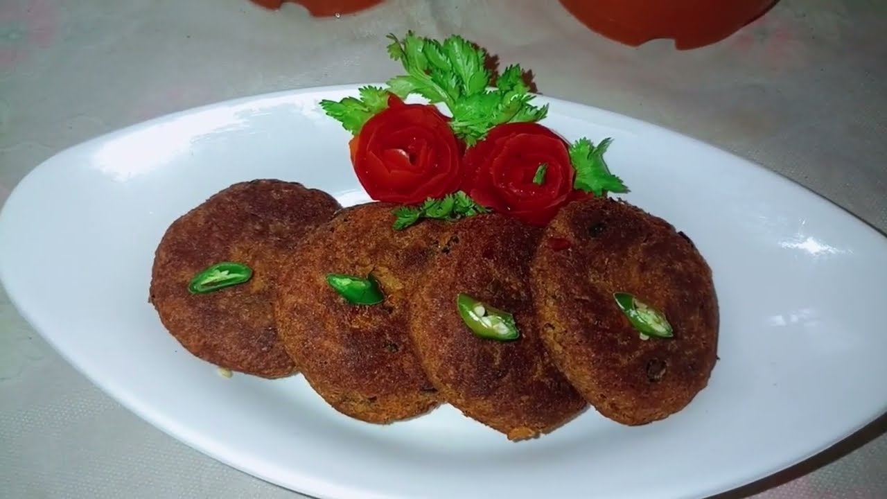 Shaami kabab recipe.