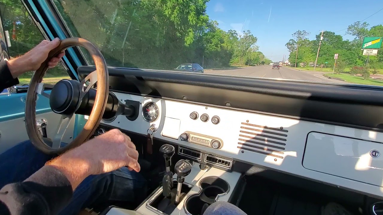 Coyote swapped 67 Bronco
