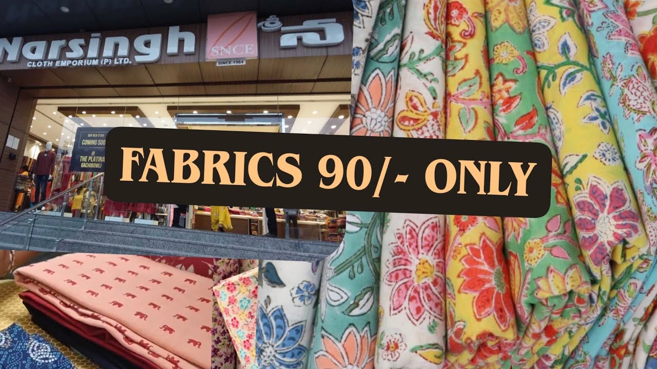 Narsingh Fabrics at Reasonable price #budgetfriendly #fabric #fabrics #narsinghfabrics #lessprice 