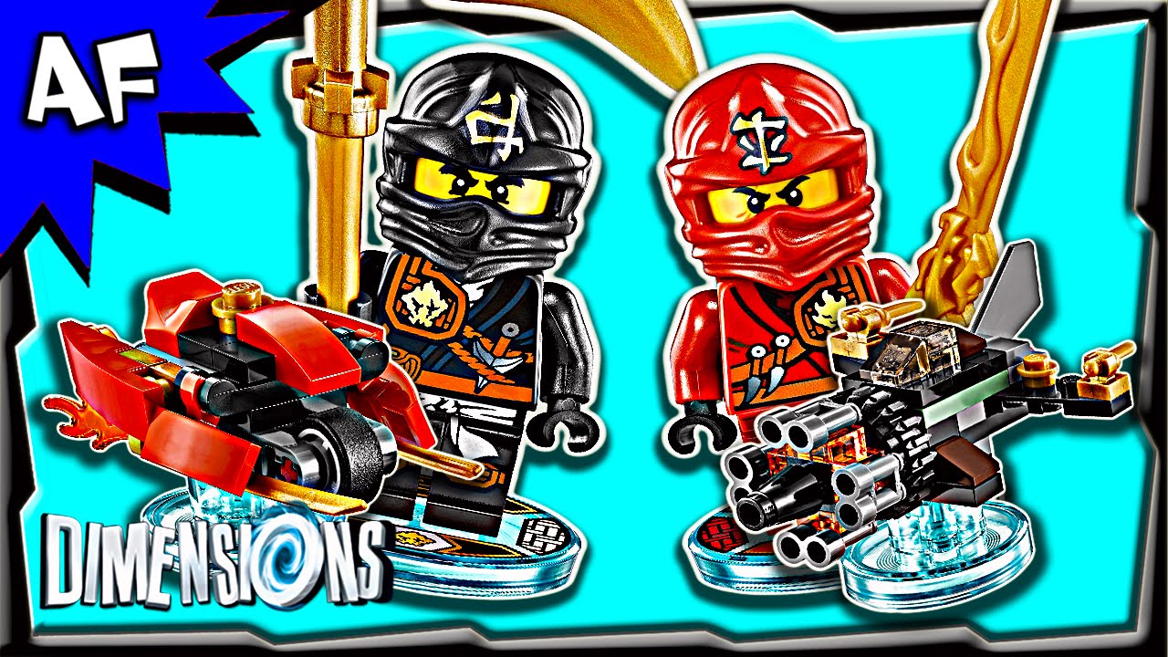Lego Dimensions NINJAGO Team Pack 3-in-1 Build Review 71207