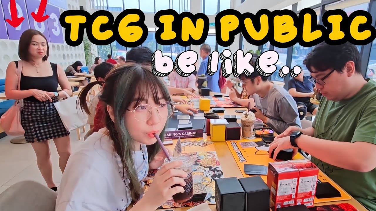 Playing One Piece TCG with Beginners at a Cafe (wholesome chaos)