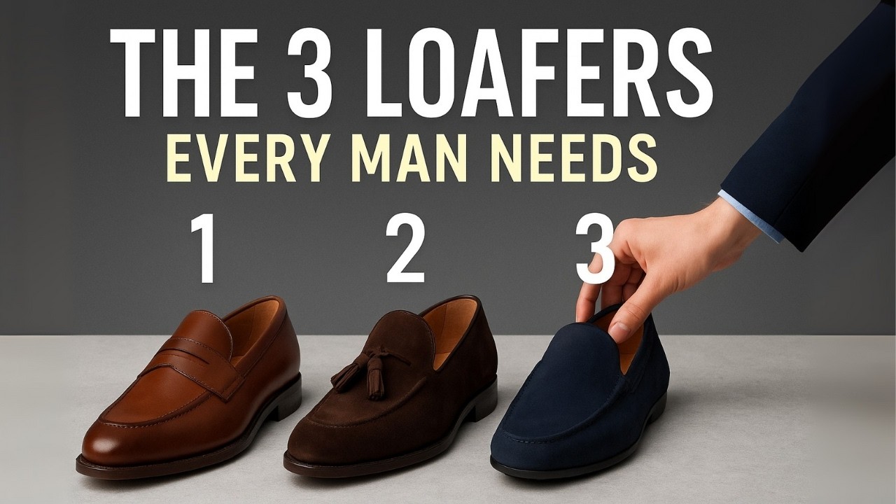 The Only 3 Loafers Every Man Needs (Stop Wasting Money)