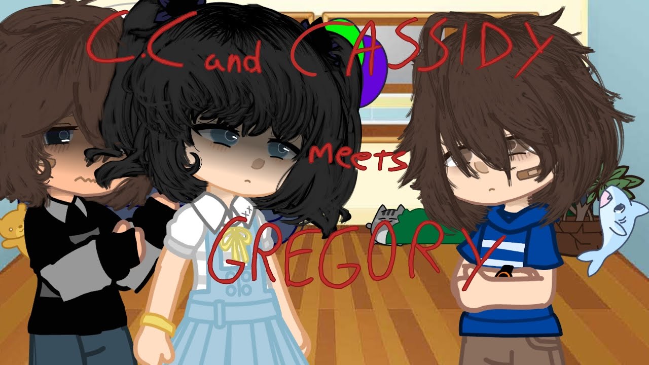 Crying Child and Cassidy meets Gregory||fnaf||