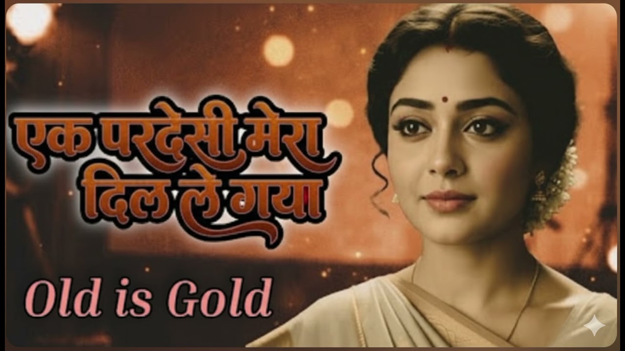 Ak pardesi mera dil le Gaya | Old is gold romantic hindi song