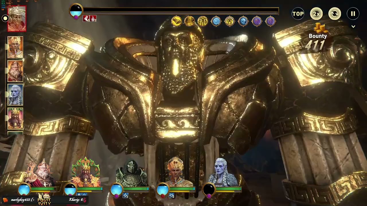 Beating Floor 120 on Auto in GodForge Alpha 2