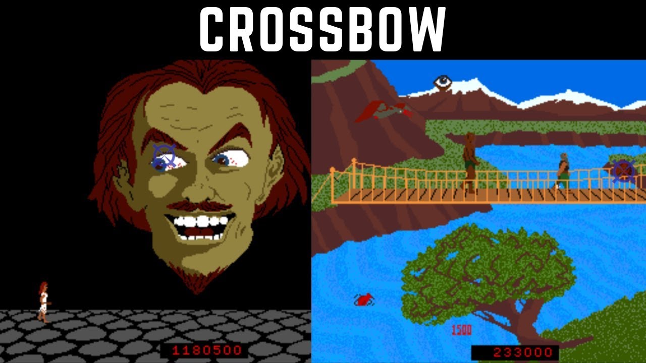 Crossbow (1983) - Arcade Complete Playthrough #105【Longplays Land】