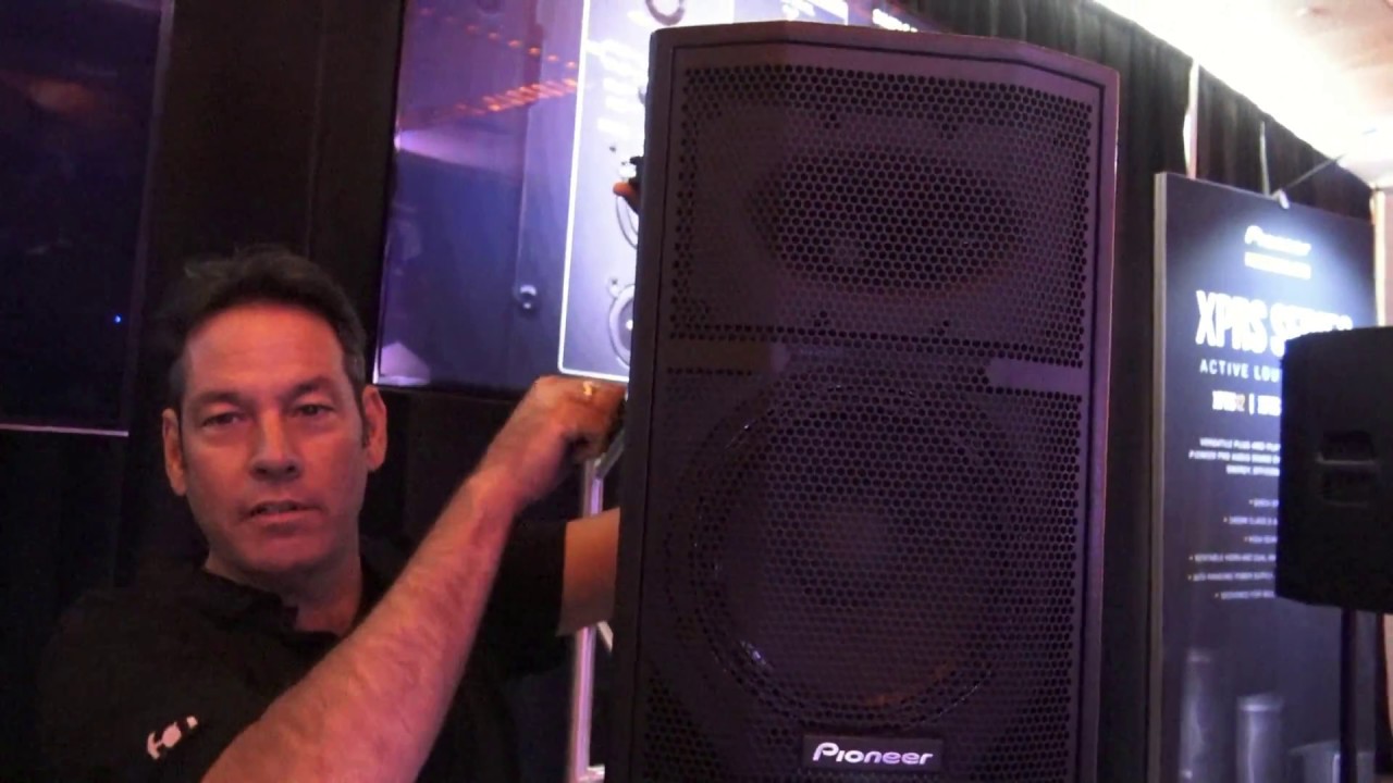NEW Pioneer XPRS 10 Top & 15 Inch Subwoofer - DJ Expo 2017