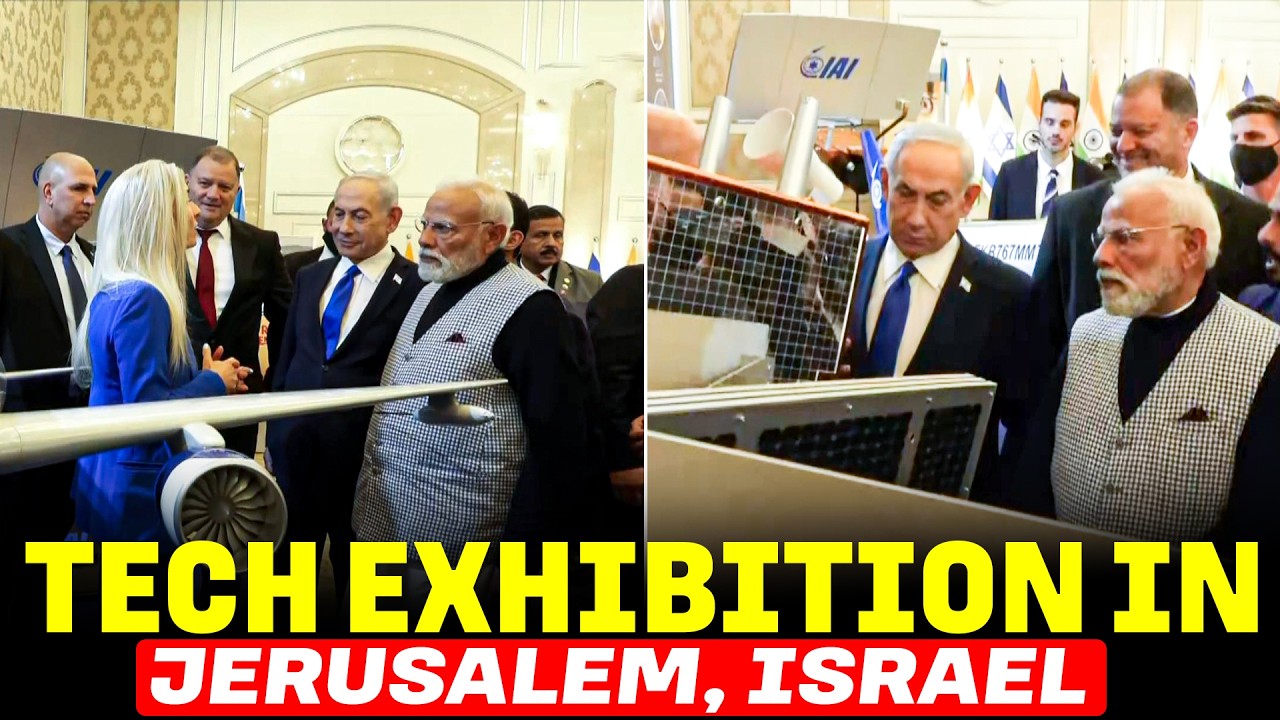 LIVE: PM Modi, Netanyahu attend exhibition of technologies and Innovation in Israel | India | AI