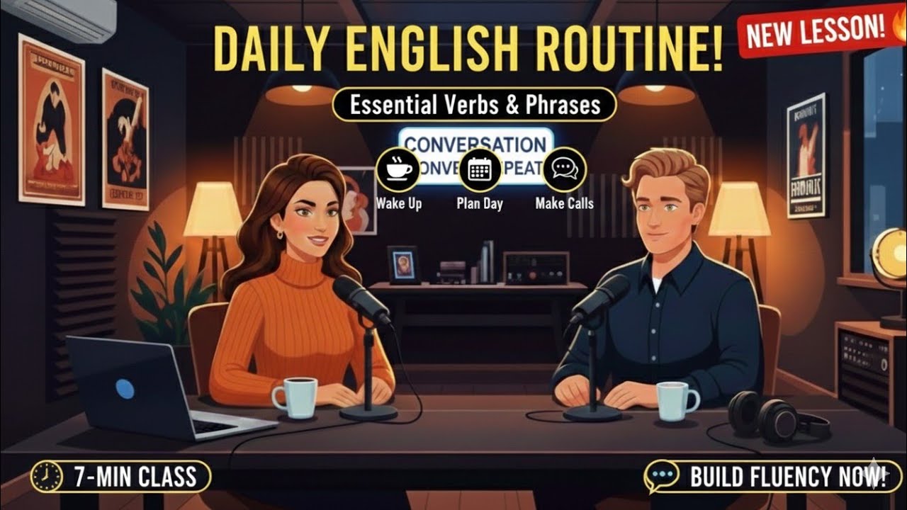 English Conversation Practice: Packing Bag & Leaving for Work/School