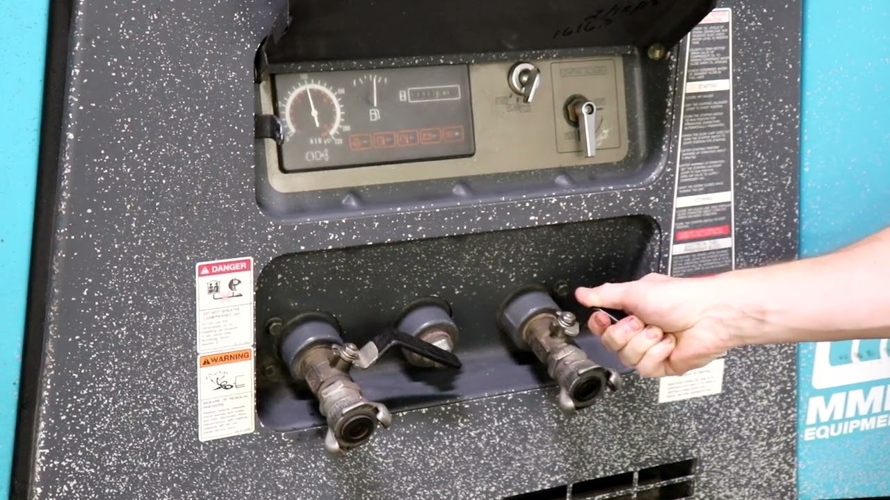 Airman PDS185S Portable Towable Diesel Air Compressor