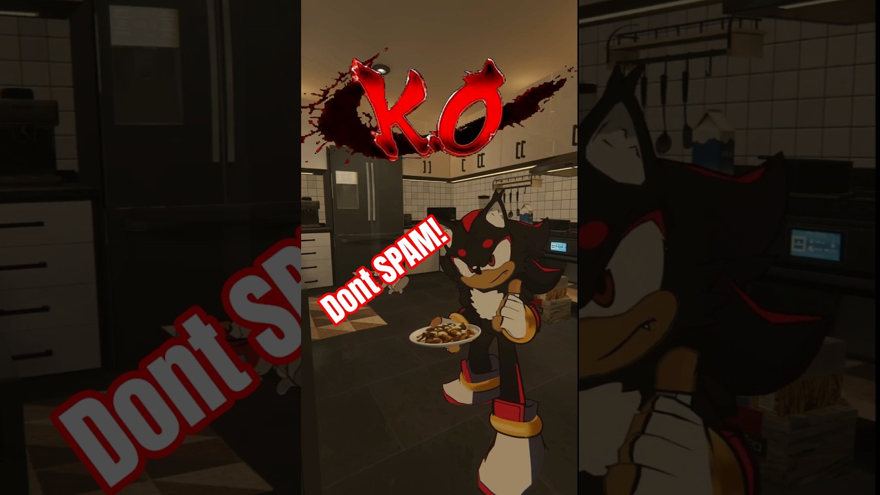 STOP SPAMMING! #sonicthehedgehog #shadowthehedgehog #tailsprower #vrchat #skit
