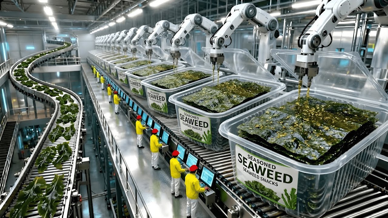 Inside the Ocean-to-Factory Seaweed System: How Korea Produces Millions of Nori Sheets