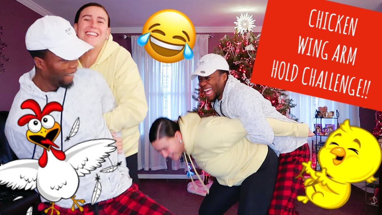 CHICKEN WING ARM HOLD ESCAPE CHALLENGE😹🐓🐣💪🏽COUPLES CHALLENGE, HILARIOUS, ARM HOLD, CHICKEN WING HOLD