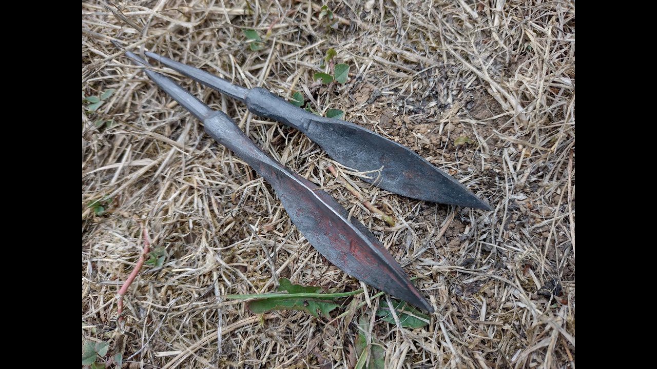 Jackhammer Forge, How to Make a Viking Trilobe Arrowhead