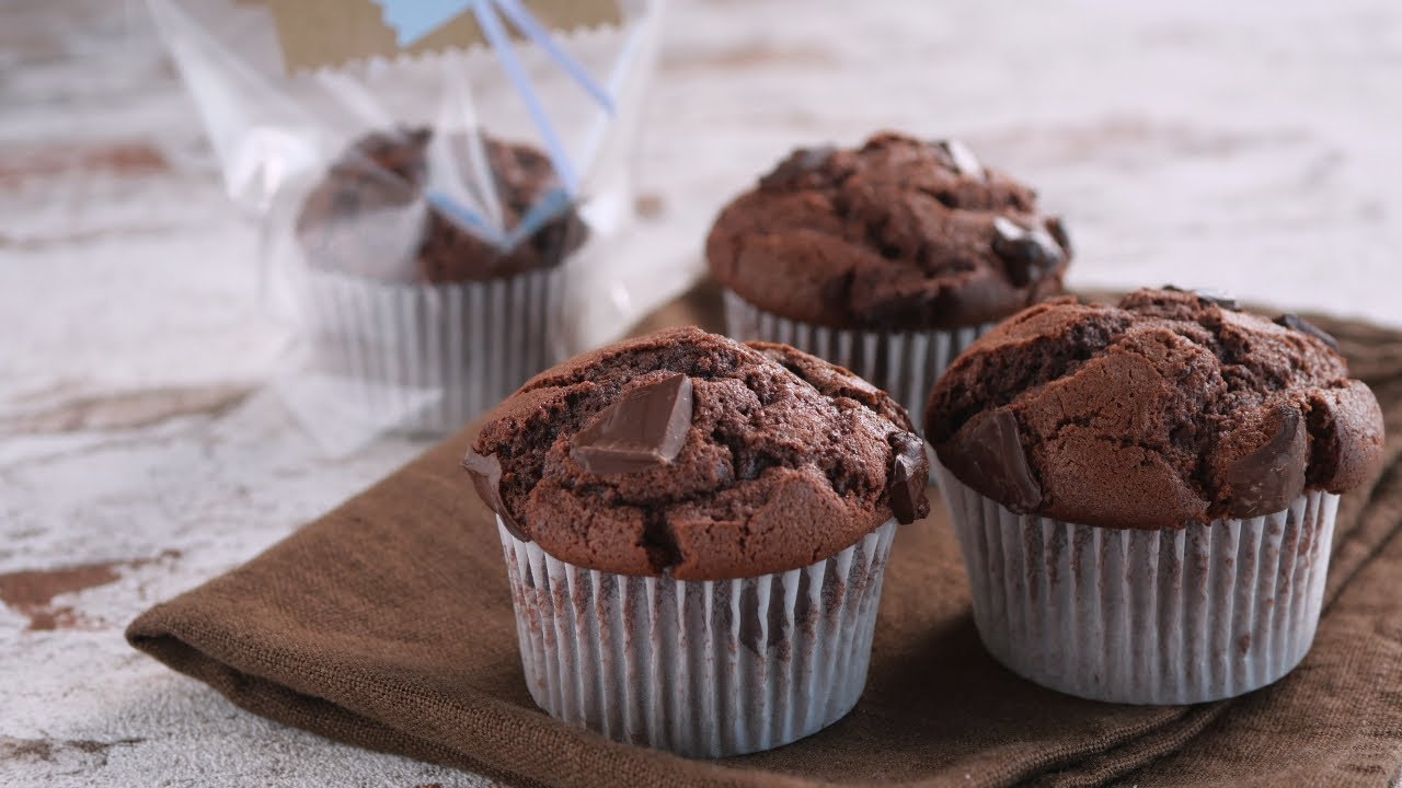 【HMで簡単♡ちゃんと美味しいバレンタインマフィン】バターとオイルの良いとこどり｜Valentine’s Day Muffins