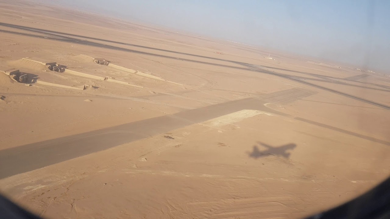 Abflug ab Hurghada mit Nesma Airlines A320 am 03.02.19