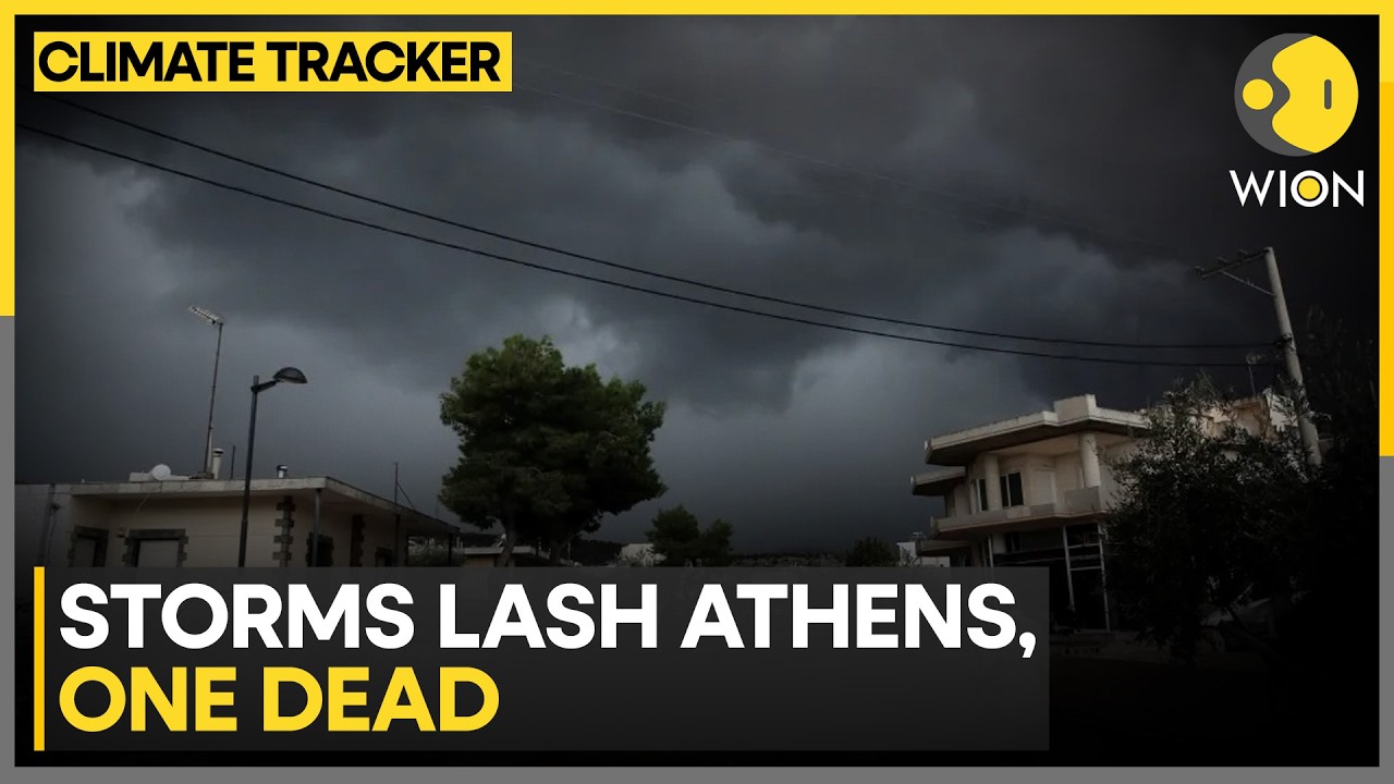 Greece Floods: Homes Submerged After Greece Storms; Rescue Operation Underway | WION Climate Tracker