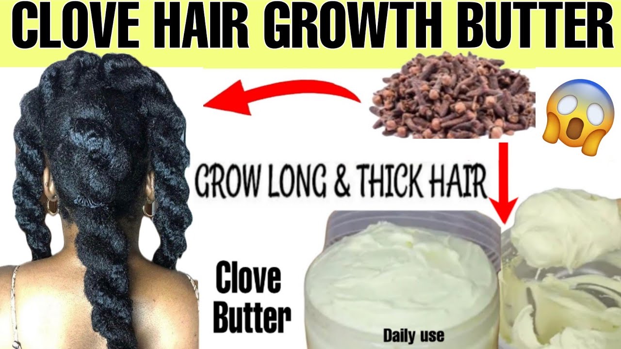 Extreme hair growth with cloves! I used clove butter on my hair and this happened