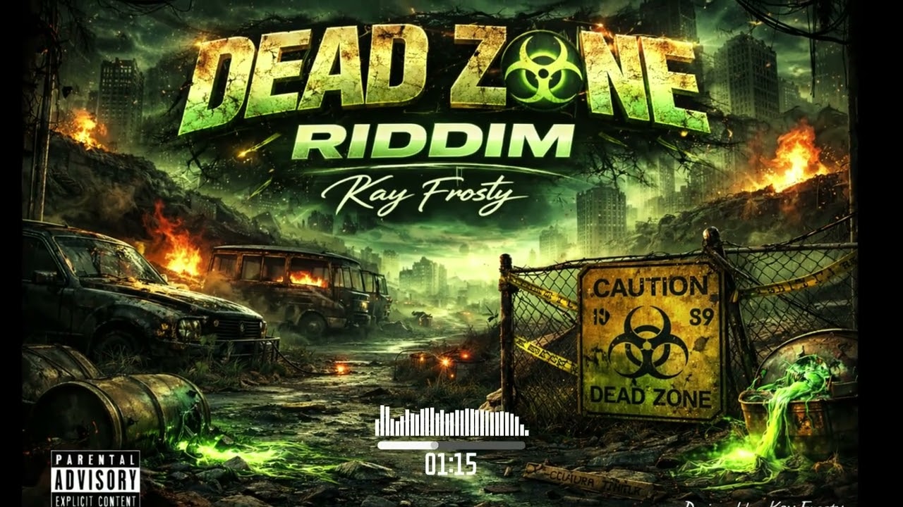DEAD ZONE RIDDIM | Dark Hard Dancehall Type Beat 2026 | 96 BPM Dancehall Instrumental |