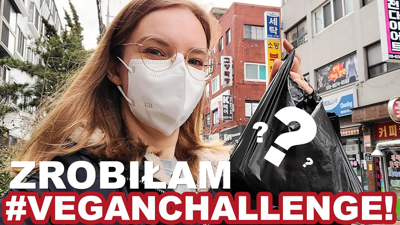 Czy da się znaleźć WEGAŃSKIE JEDZENIE w Korei? DAILYVLOG + CO JEM W CIĄGU DNIA #veganchallenge