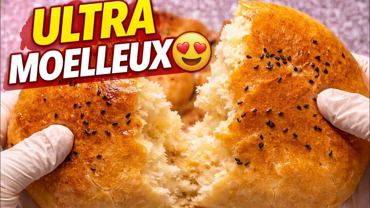 Pain brioché ultra moelleux sans pétrissage ni robot  !🌙