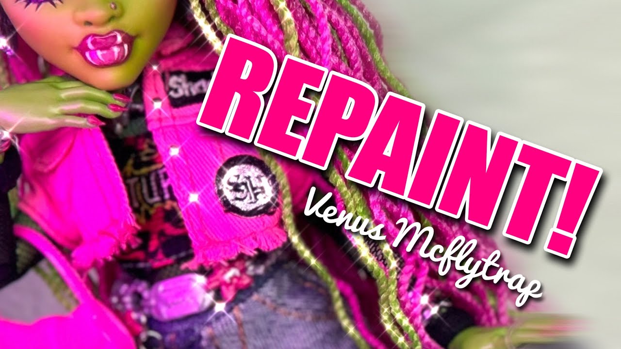 Monster High G3 Перекраска Венеры МакФлайтрап - Куклы Эмбер