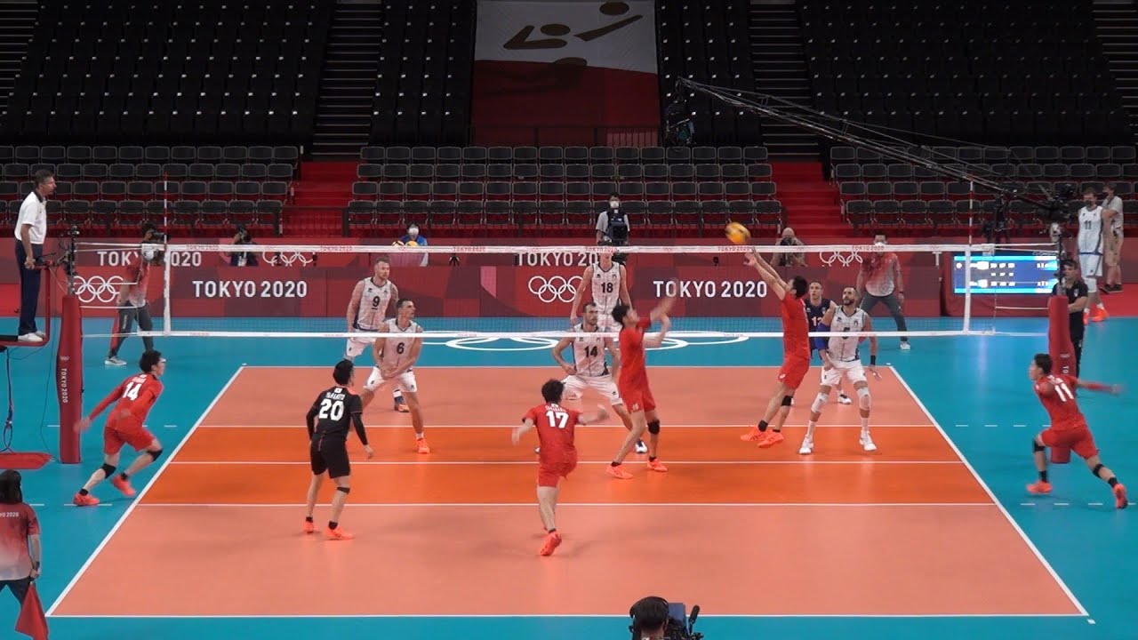 Naonobu Fujii setting Team Japan at Tokyo 2020 OG
