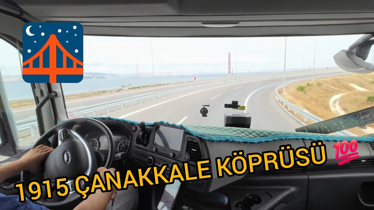 TIRLA ÇANAKKALE KÖPRÜSÜNDEN GEÇTİM !| PİSLİK İÇİNDEKİ PARK ALANI !! | GERİ GERİ DEPODAN ÇIKIŞ !!!