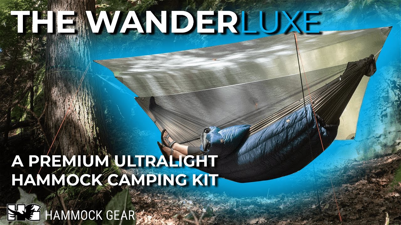 The WanderLuxe: Premium Ultralight Hammock Camping Kit