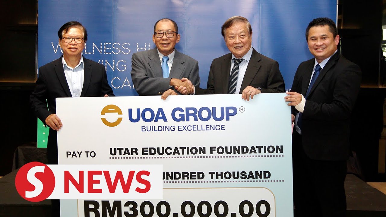 UOA Group donates RM300,000 to UTAR Hospital project