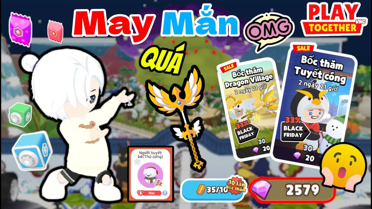 Play Together | Mình Đã Dùng Hết Nhân Phẩm Để Mở 2 Hộp Bốc Thăm Này, Full Thẻ Rồi Mọi Người Ơi