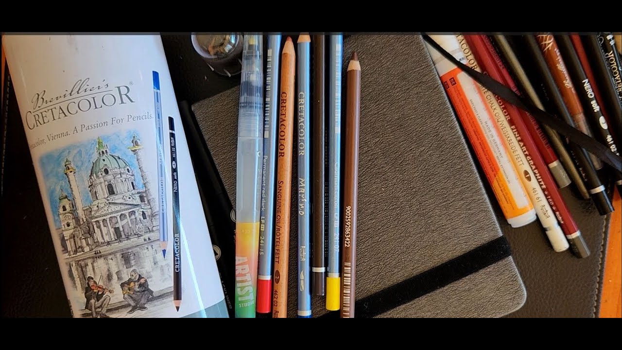 Cretacolor Urban Sketching Set Review (And a Sketchbook Flick Through)