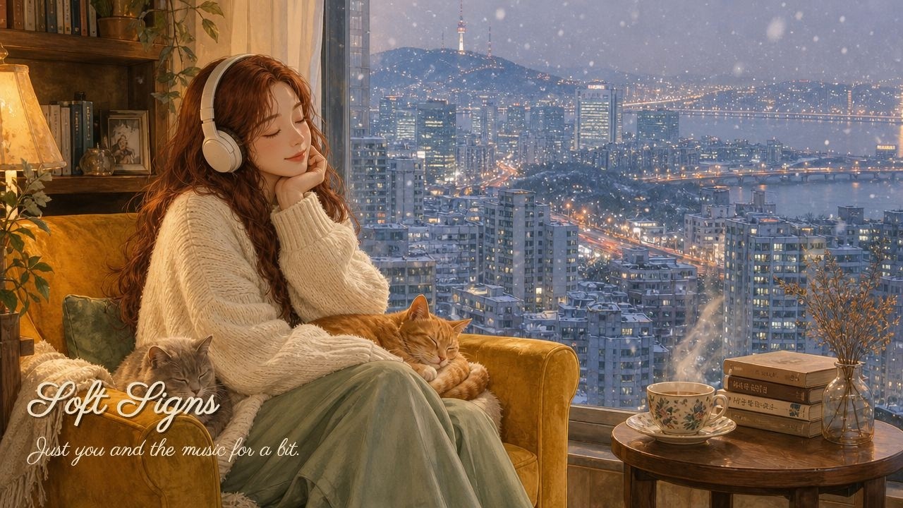 Playlist #15 | 집중 잘 되는 겨울 카페 음악 모음 ☕️ 카공족 필수템