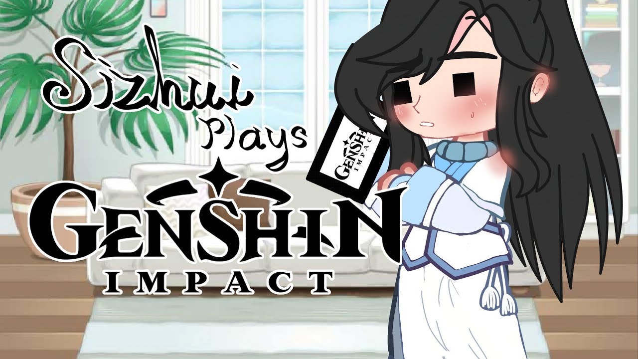 Sizhui plays GENSHIN IMPACT?!?! /Mdzs ❤️🖤//Zhuiling💛💙 //Read Desc