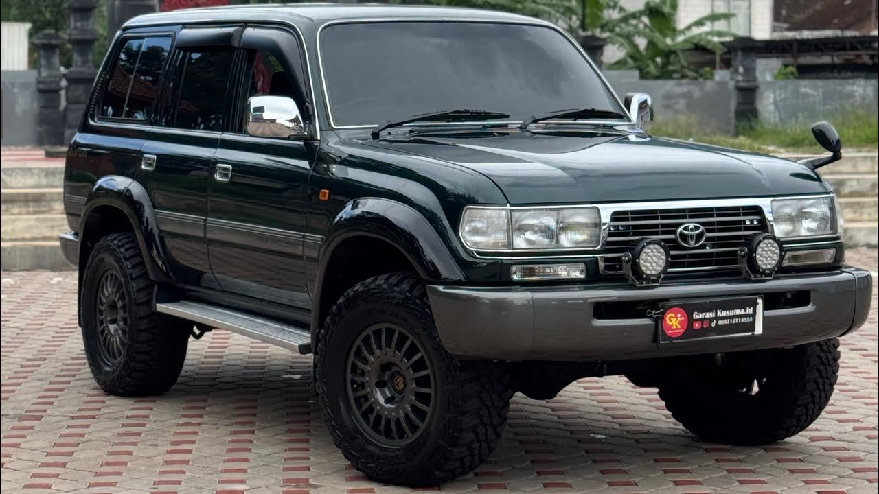 | Review Toyota Landcruiser VXR80 1997 Matic diesel boss😍