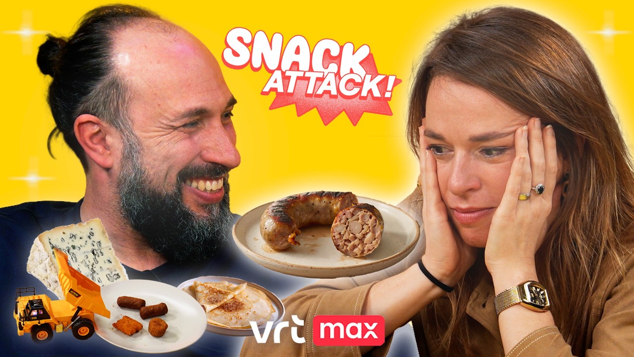 Stephanie en Francesco rijden de andere Planckaerts omver voor snacks | Snack attack