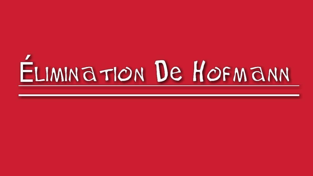 Élimination de hofmann
