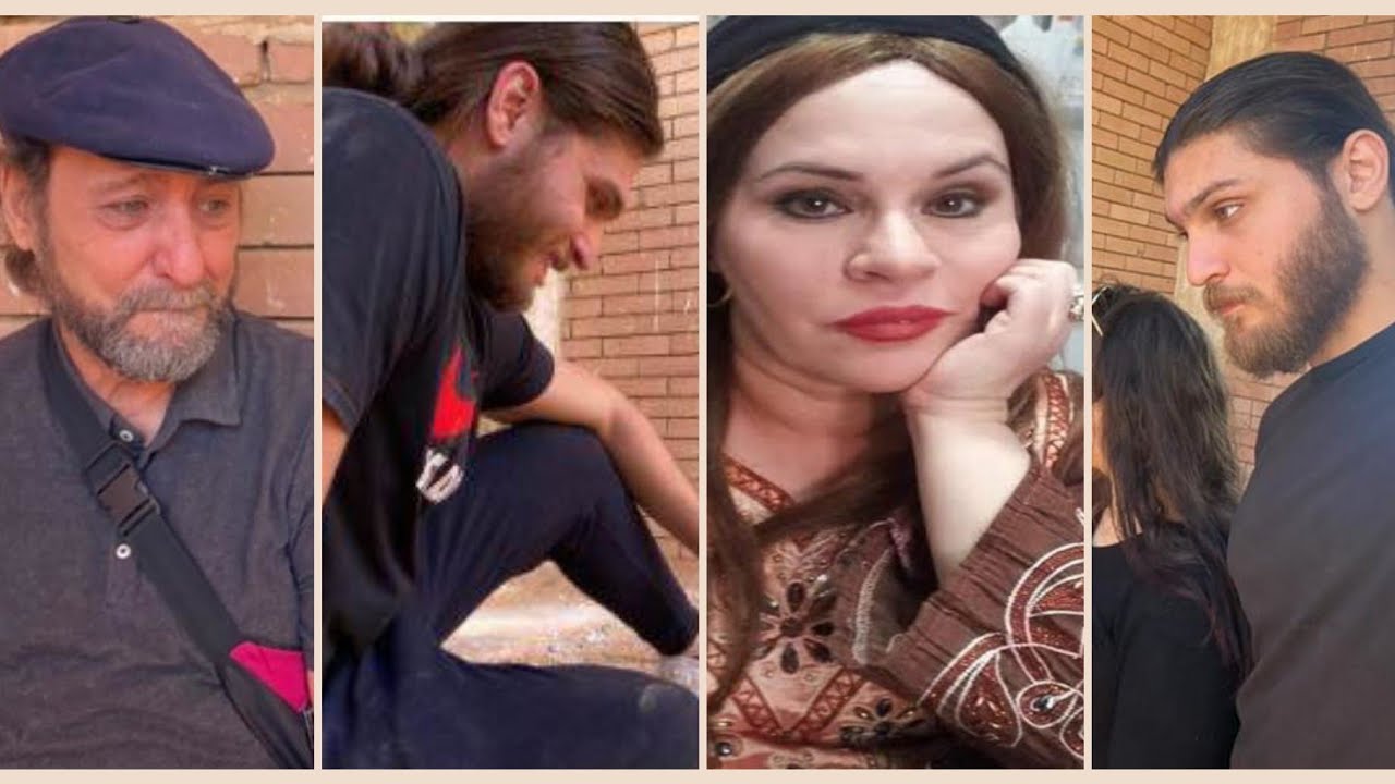 زوج الفنانه ناديه العراقيه يبكي بحرقه في احدث ظهور وابنها الوسيم يذهب لقبرها ومعه شئ لا يصدق
