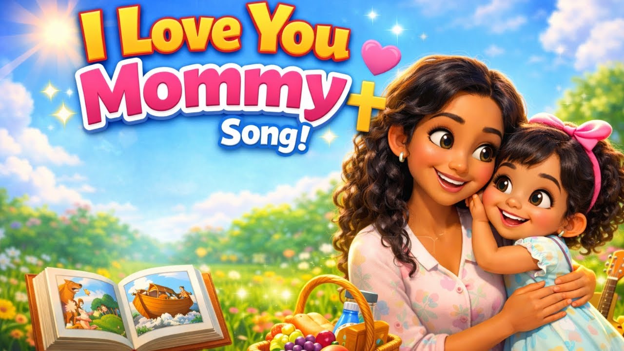 I Love You Mommy 💖 | Christian Kids Song | Sweet Nursery Rhyme for Children