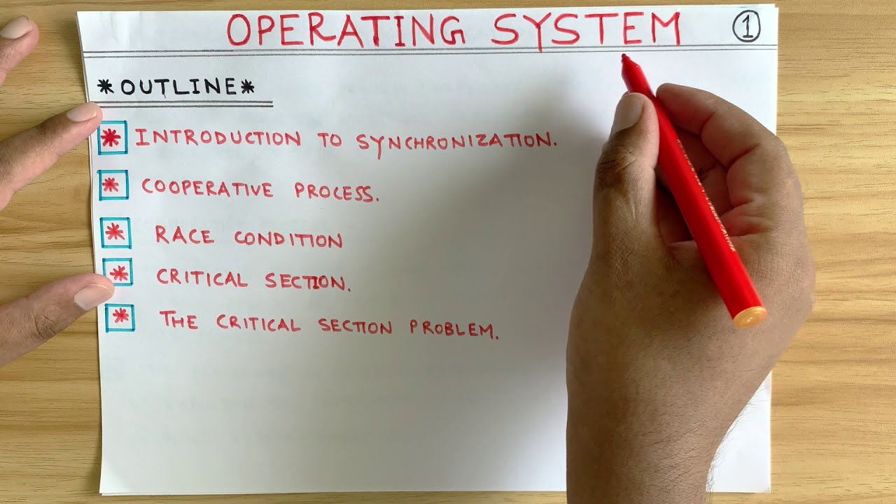 Operating Systems - Introduction to Synchronisation