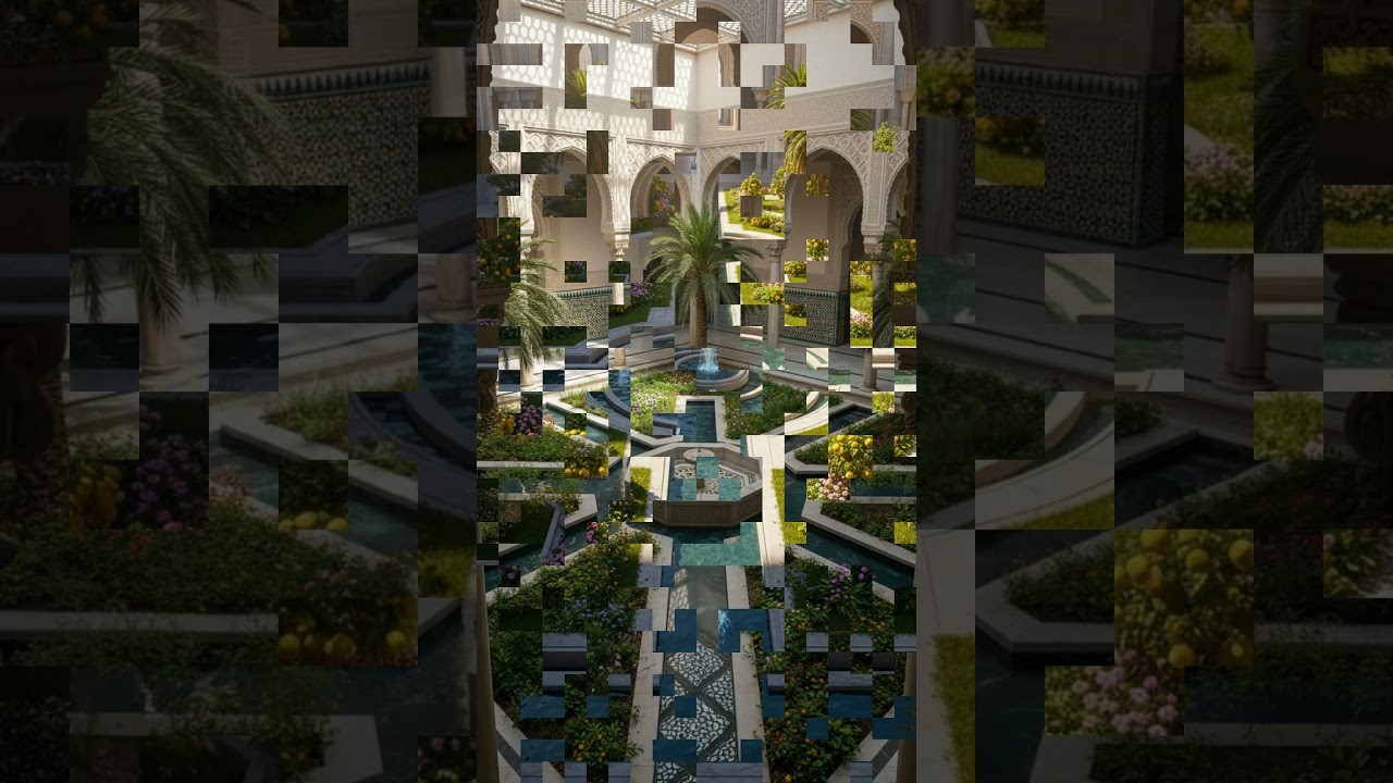 Райский дворик в Коране | Архитектура, вдохновлённая садом