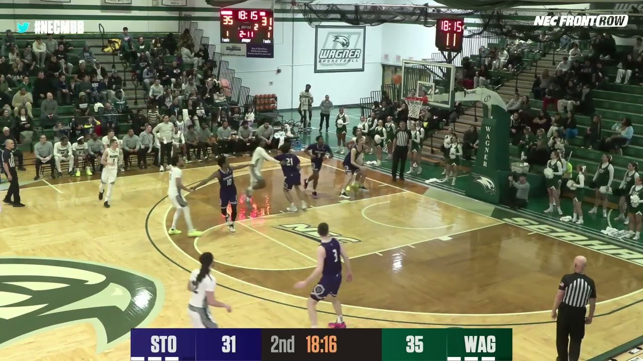 Highlights: Wagner Men's Basketball vs. Stonehill