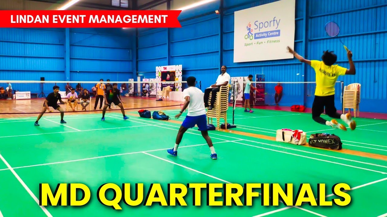 SASIKUMAR/KISHORE vs NAZEER KHAN/NISHANT | MD QUARTERS - OPEN BADMINTON TOURNAMENT 2024 | COIMBATORE