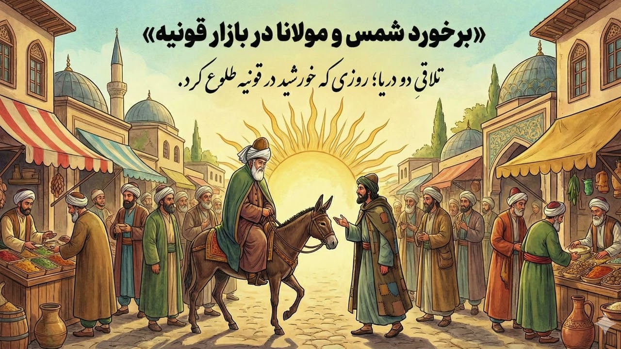 برخورد شمس و مولانا، زمانیکه قال به حال تبدیل شد.(3)