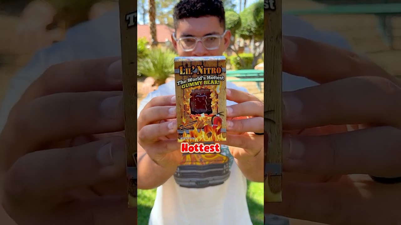 what the worlds hottest gummy bear looks like