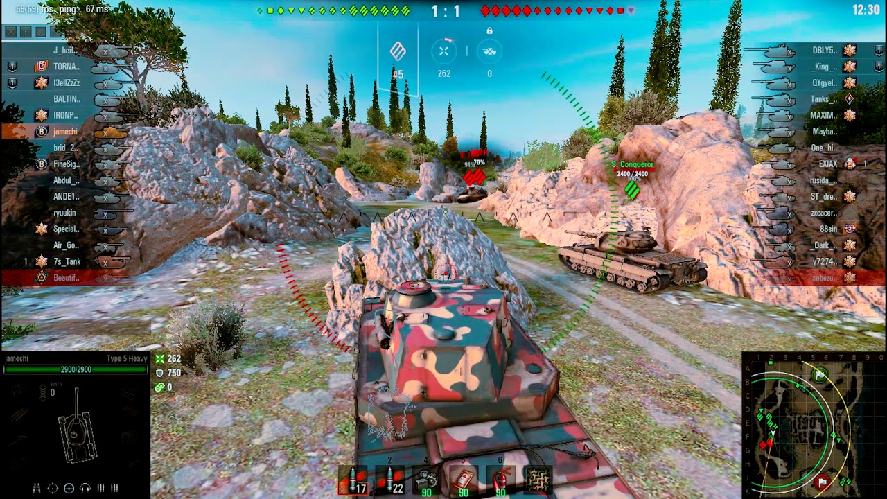 World of tanks (TYPE 5 HEAVY) - Beast Tank