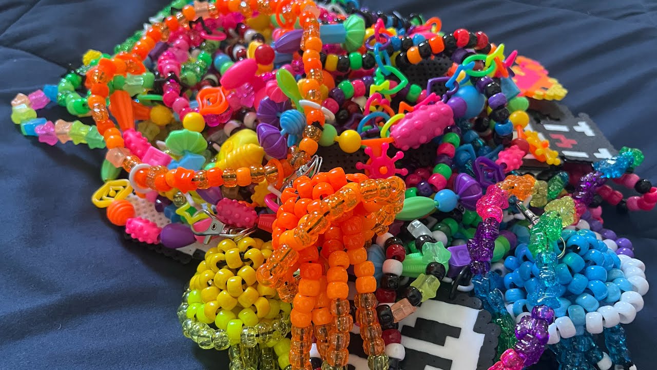 kandi necklace tour !! :3