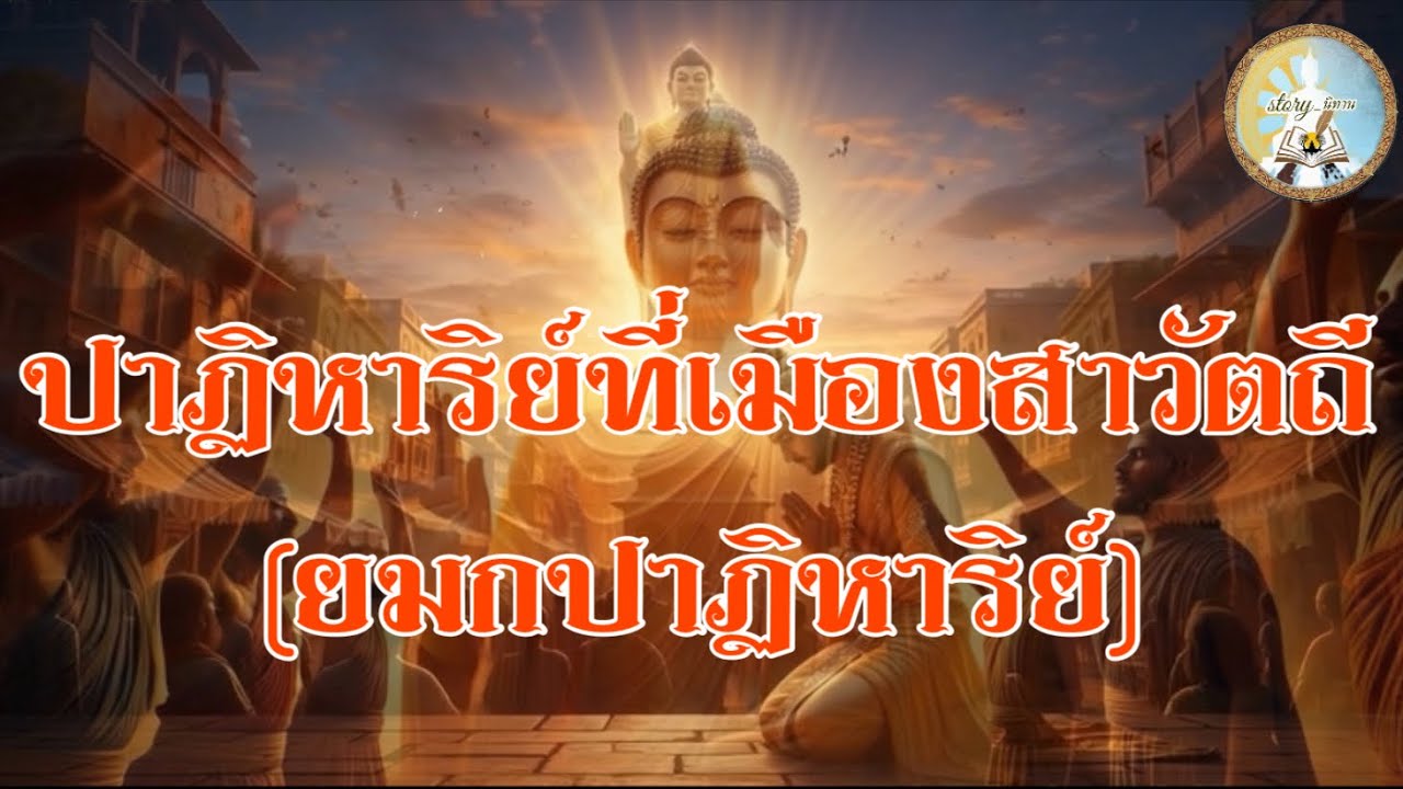 ปาฏิหาริย์ที่เมืองสาวัตถี (ยมกปาฏิหาริย์)|Story_นิทาน